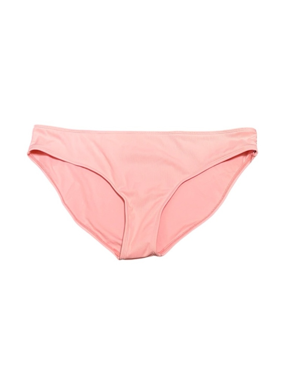 Shade & Shore Light Pink/Peach‎ Ribbed Bikini Bottom, Size XL (16), NWT